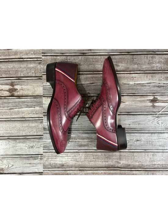 Gucci Brogue Sylvie Web Oxford Classic Signature Details Shoes size 8 main image 4